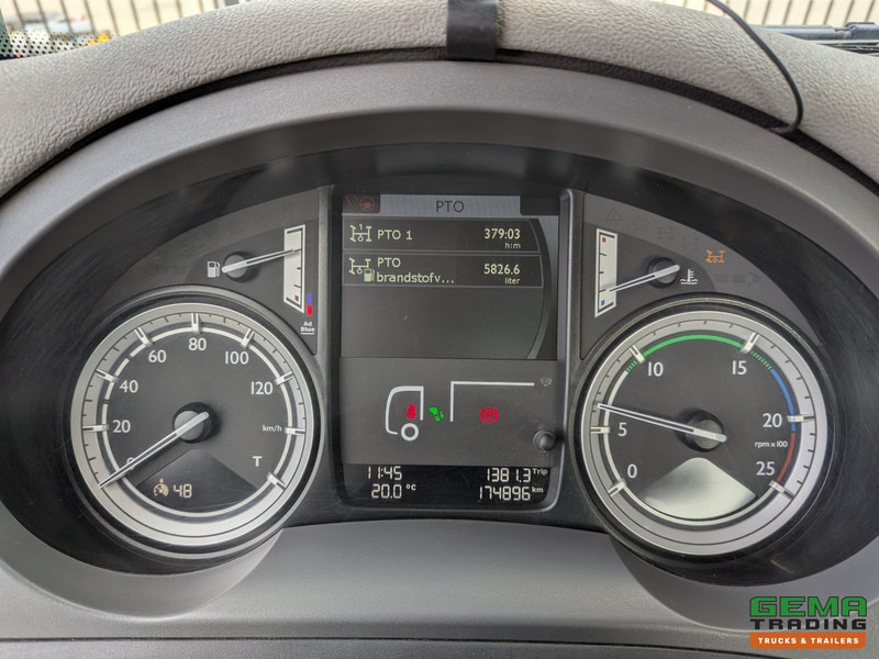 Camión caja abierta, Camión grúa DAF CF 330 FAT 6x4 Dagcab Euro6A - Open laadbak 6.4m + PM 15522 - RadioGrafisch - Handgeschakeld - 08/2025APK: foto 17