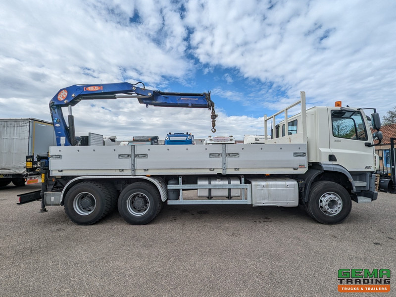 Camión caja abierta, Camión grúa DAF CF 330 FAT 6x4 Dagcab Euro6A - Open laadbak 6.4m + PM 15522 - RadioGrafisch - Handgeschakeld - 08/2025APK: foto 10