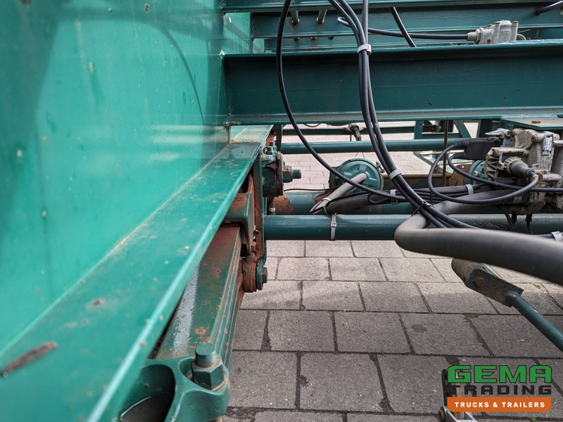 Semirremolque portacontenedore/ Intercambiable Flandria OP CC 2A 20FT 2-Assen ROR DrumBrakes - Leaf Suspension - 3120KG (O1789): foto 13