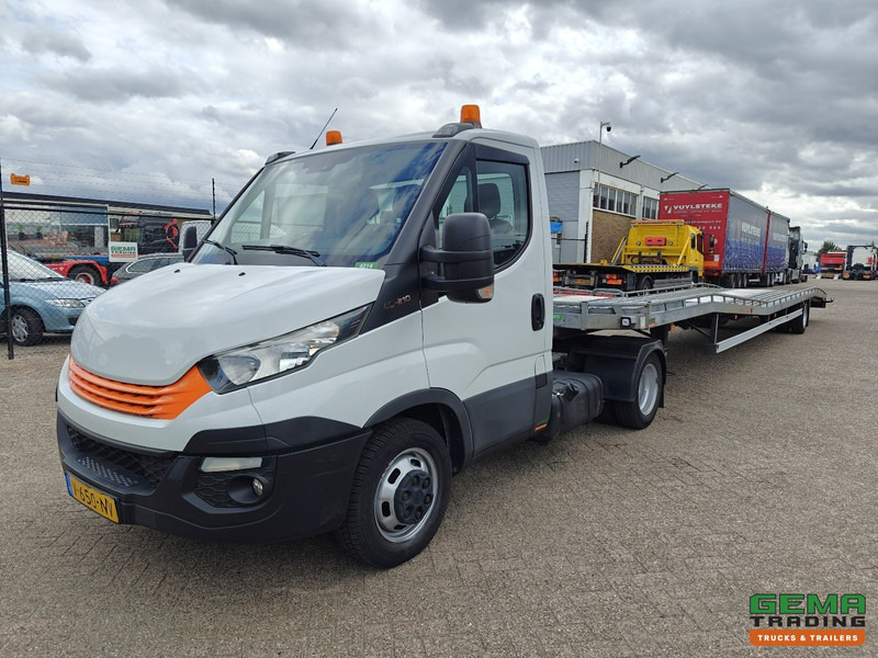 Iveco 40-210 4x2 Euro6Y - BE-Combi + Doornwaard AutoTransporter 12.6m - Gegalvaniseerd Chassis - Lier 3.5T - Furgoneta: foto 1 Iveco 40-210 4x2 Euro6Y - BE-Combi + Doornwaard AutoTransporter 12.6m - Gegalvaniseerd Chassis - Lier 3.5T - Furgoneta: foto 1