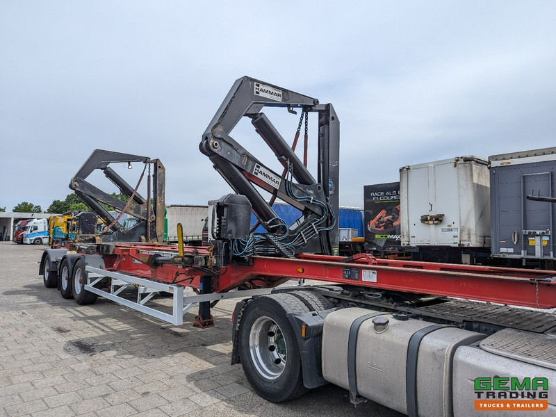 HAMMAR 160 HE 3-Assen - SideLoader - 33T - ContainerStacking - Afstandbediening - Semirremolque portacontenedore/ Intercambiable: foto 4 HAMMAR 160 HE 3-Assen - SideLoader - 33T - ContainerStacking - Afstandbediening - Semirremolque portacontenedore/ Intercambiable: foto 4