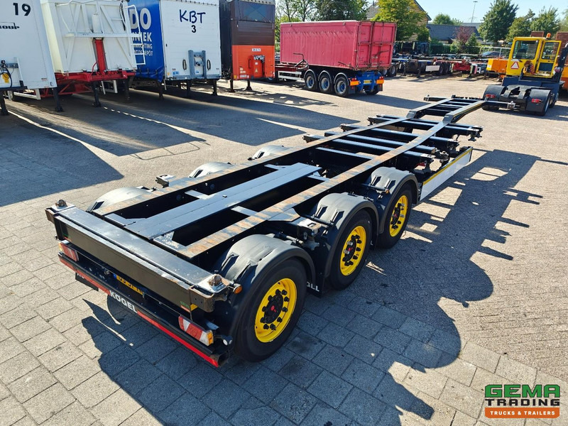 Kögel PORT 40 SIMPLEX 20 3-Assen SAF - Schijfremmen - 20/30/40FT Aansluiting - Achterschuiver - Semirremolque portacontenedore/ Intercambiable: foto 4 Kögel PORT 40 SIMPLEX 20 3-Assen SAF - Schijfremmen - 20/30/40FT Aansluiting - Achterschuiver - Semirremolque portacontenedore/ Intercambiable: foto 4