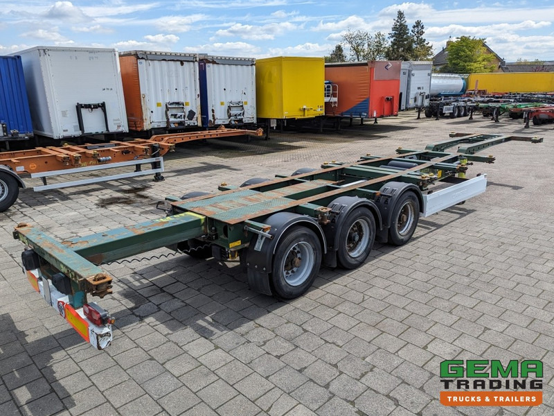 Krone SD 27 3-Assen BPW RearSlider - DrumBrakes - 5280kg (O1852) - Semirremolque portacontenedore/ Intercambiable: foto 2 Krone SD 27 3-Assen BPW RearSlider - DrumBrakes - 5280kg (O1852) - Semirremolque portacontenedore/ Intercambiable: foto 2