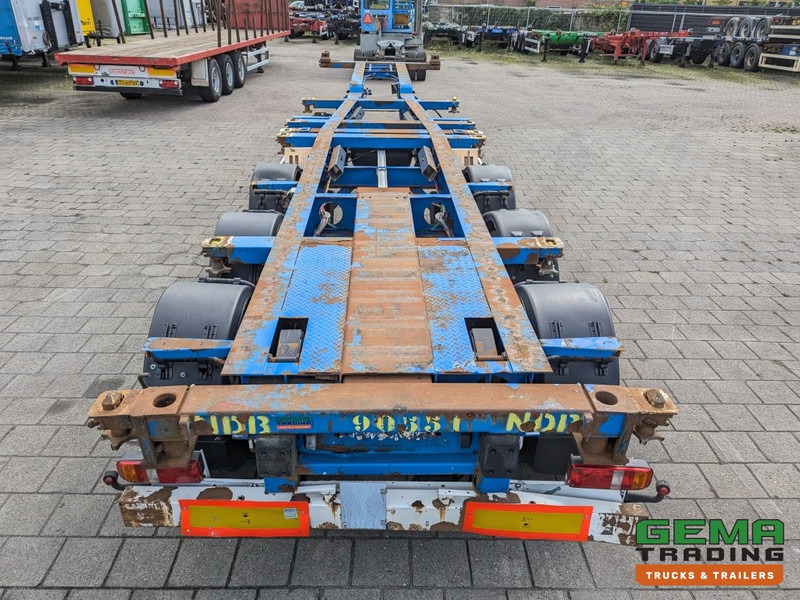 Krone SD27 3-Assen BPW Drumbrakes - 5530KG - All Connections - NOT SLIDING (O2048) - Semirremolque portacontenedore/ Intercambiable: foto 5 Krone SD27 3-Assen BPW Drumbrakes - 5530KG - All Connections - NOT SLIDING (O2048) - Semirremolque portacontenedore/ Intercambiable: foto 5
