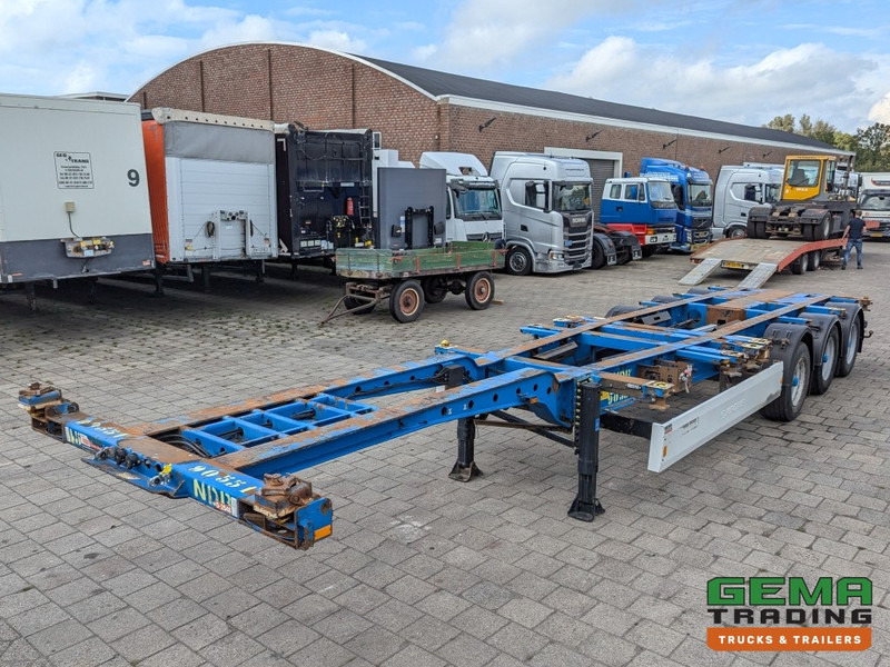 Krone SD27 3-Assen BPW Drumbrakes - 5530KG - All Connections - NOT SLIDING (O2048) - Semirremolque portacontenedore/ Intercambiable: foto 2 Krone SD27 3-Assen BPW Drumbrakes - 5530KG - All Connections - NOT SLIDING (O2048) - Semirremolque portacontenedore/ Intercambiable: foto 2