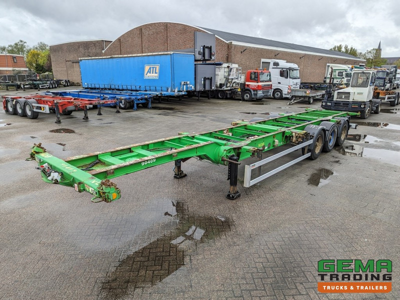 Lecitrailer 3E20-PC.HC 3-Assen BPW Lift-As - 4800kg - 1x 20FT 2x20FT 1x30FT 1x40FT (O1774) - Semirremolque portacontenedore/ Intercambiable: foto 2 Lecitrailer 3E20-PC.HC 3-Assen BPW Lift-As - 4800kg - 1x 20FT 2x20FT 1x30FT 1x40FT (O1774) - Semirremolque portacontenedore/ Intercambiable: foto 2