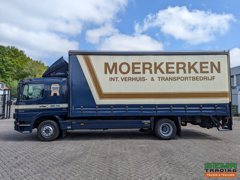 Camión lona Mercedes-Benz ATEGO 1222 L 4x2 Slaapcab Euro5 - Standkachel - Schuifzeilen/Gesloten Bak 6.5m +  laadklep 1500kg: foto 13
