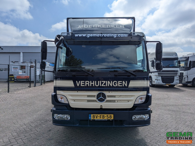 Camión lona Mercedes-Benz ATEGO 1222 L 4x2 Slaapcab Euro5 - Standkachel - Schuifzeilen/Gesloten Bak 6.5m +  laadklep 1500kg: foto 9