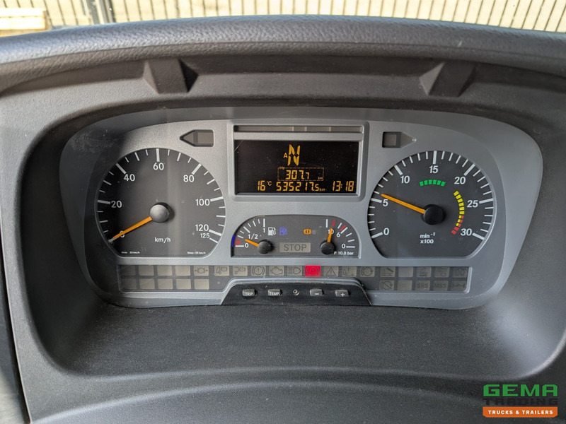 Camión lona Mercedes-Benz ATEGO 1222 L 4x2 Slaapcab Euro5 - Standkachel - Schuifzeilen/Gesloten Bak 6.5m +  laadklep 1500kg: foto 17