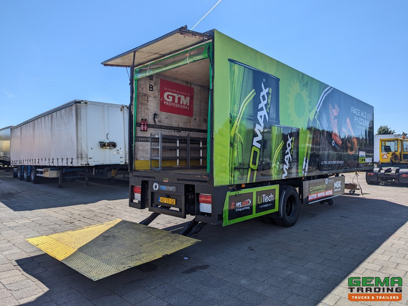 Netam-Fruehauf ONCRK 20 110 1-As SAF - CITY - Geslotenbak 10.45m - Kabel gestuurd - Laadklep 1500kg - Semirremolque caja cerrada: foto 1 Netam-Fruehauf ONCRK 20 110 1-As SAF - CITY - Geslotenbak 10.45m - Kabel gestuurd - Laadklep 1500kg - Semirremolque caja cerrada: foto 1