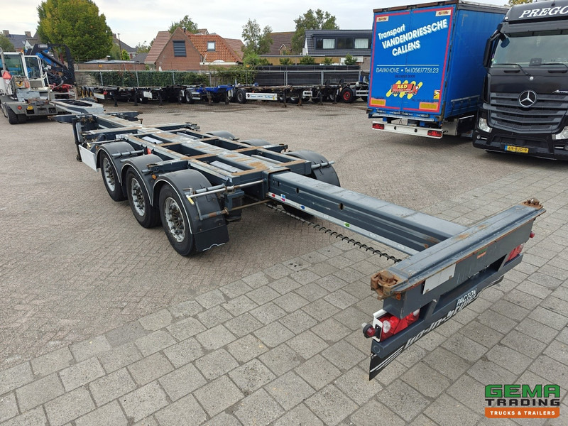 Semirremolque portacontenedore/ Intercambiable Pacton ET3 3-Assen SAF - MULTI - Schijfremmen - LiftAs - 3x Uitschuifbaar - 03/2026 APK: foto 6 Semirremolque portacontenedore/ Intercambiable Pacton ET3 3-Assen SAF - MULTI - Schijfremmen - LiftAs - 3x Uitschuifbaar - 03/2026 APK: foto 6
