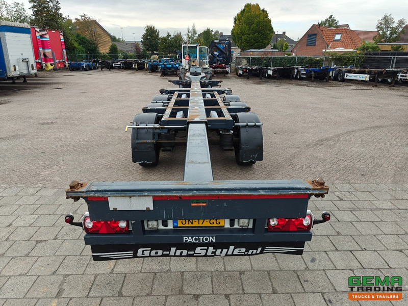 Semirremolque portacontenedore/ Intercambiable Pacton ET3 3-Assen SAF - MULTI - Schijfremmen - LiftAs - 3x Uitschuifbaar - 03/2026 APK: foto 8 Semirremolque portacontenedore/ Intercambiable Pacton ET3 3-Assen SAF - MULTI - Schijfremmen - LiftAs - 3x Uitschuifbaar - 03/2026 APK: foto 8
