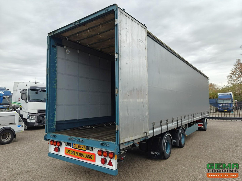 Pacton Trailers TBD.232 12.2m + DXX.110 Dolly (2022) - 2-Assen SAF 10T - Schuifzeilen - StuurAs (Tridec) - Doorlaad Systeem - LZV combi - Remolque con toldo: foto 2 Pacton Trailers TBD.232 12.2m + DXX.110 Dolly (2022) - 2-Assen SAF 10T - Schuifzeilen - StuurAs (Tridec) - Doorlaad Systeem - LZV combi - Remolque con toldo: foto 2