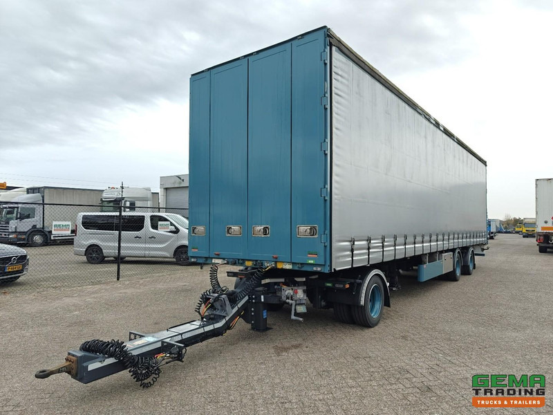 Pacton Trailers TBD.232 12.2m + DXX.110 Dolly (2022) - 2-Assen SAF 10T - Schuifzeilen - StuurAs (Tridec) - Doorlaad Systeem - LZV combi - Remolque con toldo: foto 1 Pacton Trailers TBD.232 12.2m + DXX.110 Dolly (2022) - 2-Assen SAF 10T - Schuifzeilen - StuurAs (Tridec) - Doorlaad Systeem - LZV combi - Remolque con toldo: foto 1