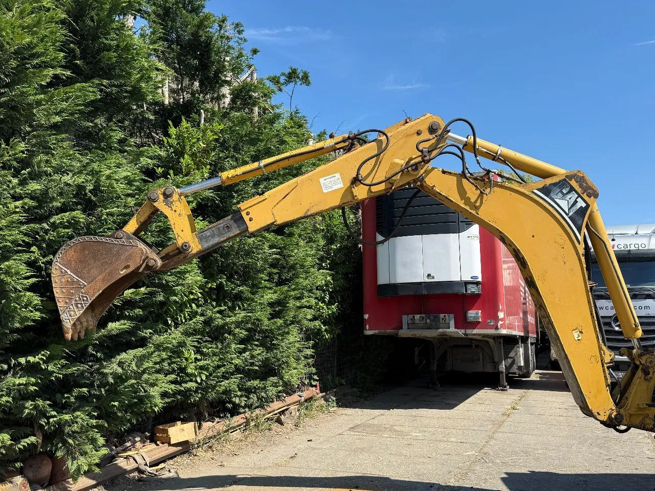 Retroexcavadora CAT 442D 4X4 Backhoe Loader Telescopic Arm: foto 6
