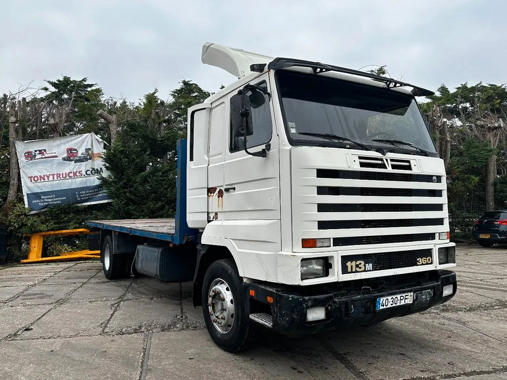 Scania P113-360 4X2 Platform Manual Gear Retarder - Camión caja abierta: foto 1 Scania P113-360 4X2 Platform Manual Gear Retarder - Camión caja abierta: foto 1