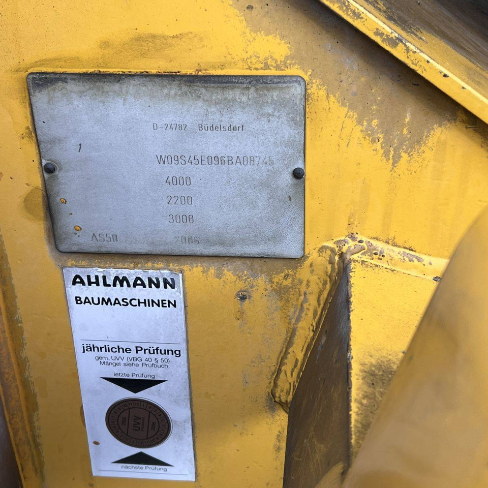 Ahlmann AS50 - Cargadora de ruedas: foto 5 Ahlmann AS50 - Cargadora de ruedas: foto 5