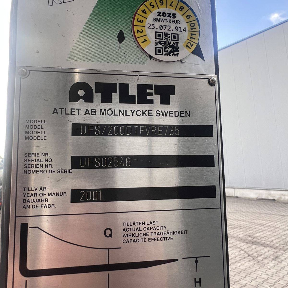 Carretilla de 4 vías Atlet 200DTFVRE735UFS: foto 11