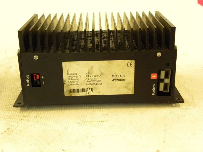Converter DC-DC 48/24 V, 20.8 A for Mitsubishi - Sistema eléctrico para Equipo de manutención: foto 2 Converter DC-DC 48/24 V, 20.8 A for Mitsubishi - Sistema eléctrico para Equipo de manutención: foto 2