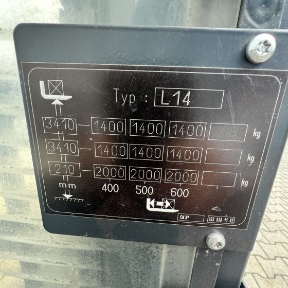 Linde L14i (372) - Apilador: foto 4 Linde L14i (372) - Apilador: foto 4