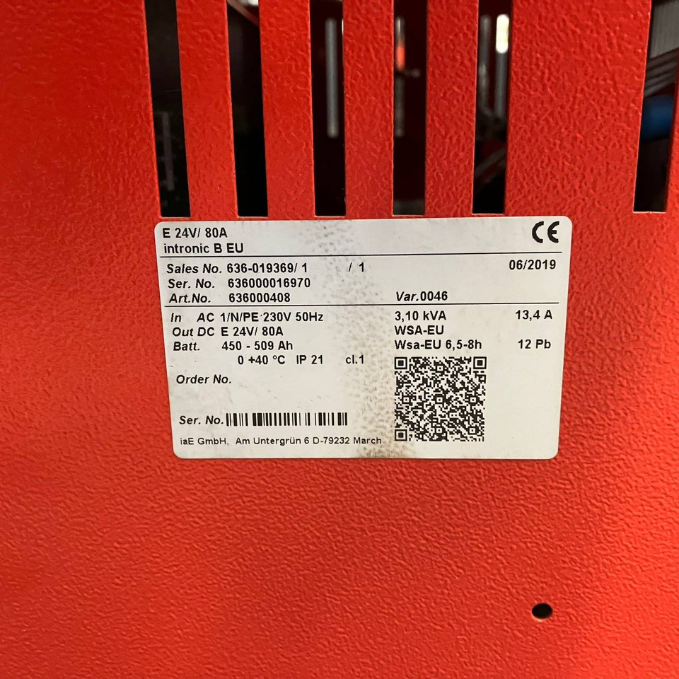 Hawker 24V/80A - Piezas de recambio para Equipo de manutención: foto 4 Hawker 24V/80A - Piezas de recambio para Equipo de manutención: foto 4