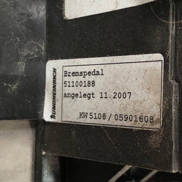 Plate floor for Jungheinrich - Pedal para Equipo de manutención: foto 4 Plate floor for Jungheinrich - Pedal para Equipo de manutención: foto 4