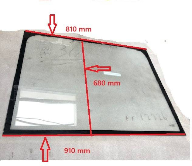 Rear glass for Linde - Ventana y piezas para Equipo de manutención: foto 1 Rear glass for Linde - Ventana y piezas para Equipo de manutención: foto 1