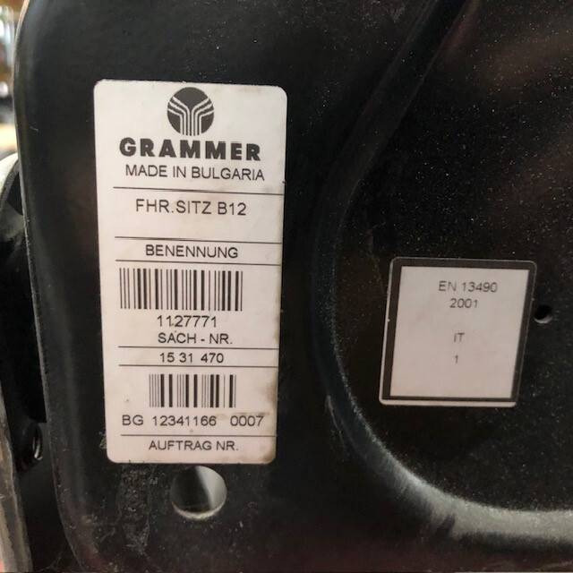 Asiento para Equipo de manutención Seat for Linde P60, Series 126: foto 7