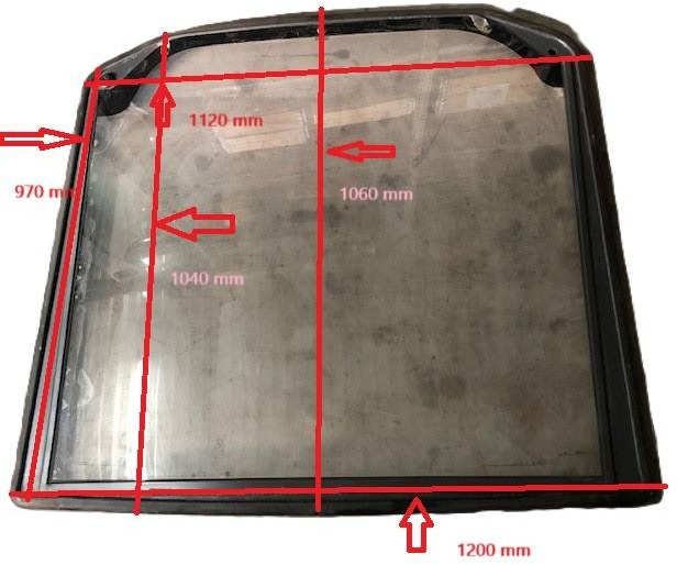 Wind screen PC version plastic for Linde - Ventana y piezas para Equipo de manutención: foto 2 Wind screen PC version plastic for Linde - Ventana y piezas para Equipo de manutención: foto 2