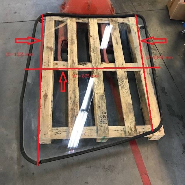 Windscreen for Linde R16X Series 116 - Ventana y piezas para Equipo de manutención: foto 2 Windscreen for Linde R16X Series 116 - Ventana y piezas para Equipo de manutención: foto 2