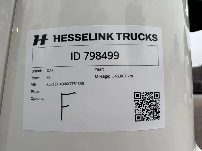 Cabeza tractora DAF XF 480 SSC Super Space 2x tank LED 345.807KM! NL Truck: foto 17