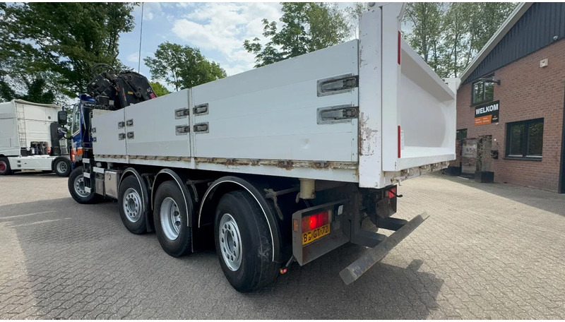 Camión volquete, Camión grúa DAF CF 85.360 8X2 3 Zijdige kipper HIAB 16 t/m kraan AHK Top condition: foto 20