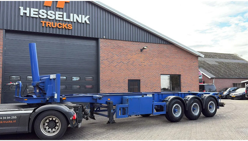 Hendricks 20ft container Kippchassis 24V hydraulic Self support! - Semirremolque portacontenedore/ Intercambiable: foto 1 Hendricks 20ft container Kippchassis 24V hydraulic Self support! - Semirremolque portacontenedore/ Intercambiable: foto 1