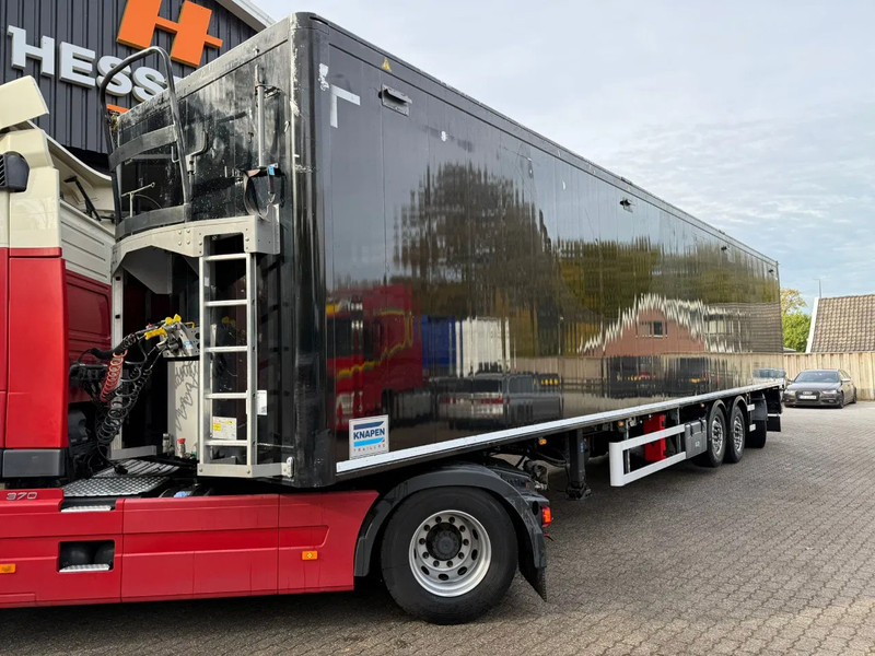 Knapen Trailers K200 85m3 Stuuras/Lenkachse Cargo Floor 10MM Alcoa Liftas - Semirremolque piso movil: foto 1 Knapen Trailers K200 85m3 Stuuras/Lenkachse Cargo Floor 10MM Alcoa Liftas - Semirremolque piso movil: foto 1