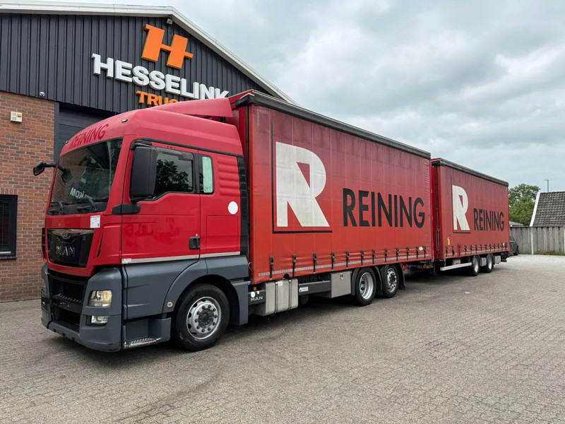 MAN TGX 26.400 2X! 6X2 JUMBO Kombi 120m3 Complete 2015, Galvanized - Camión caja cerrada: foto 1 MAN TGX 26.400 2X! 6X2 JUMBO Kombi 120m3 Complete 2015, Galvanized - Camión caja cerrada: foto 1