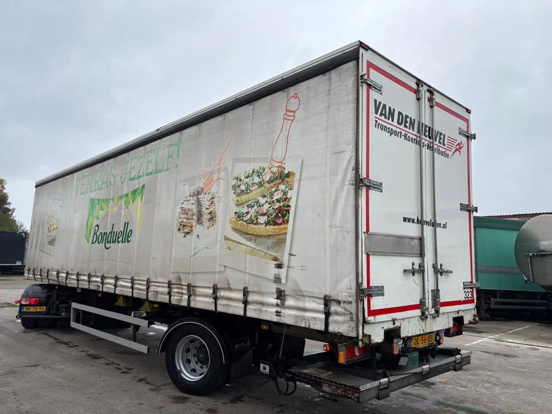 Tracon 11.5M 1AS City Stuuras Schuifzeil Laadklep 1500KG NL Trailer, nieuwe apk tot 29-10-2026 - Semirremolque lona: foto 2 Tracon 11.5M 1AS City Stuuras Schuifzeil Laadklep 1500KG NL Trailer, nieuwe apk tot 29-10-2026 - Semirremolque lona: foto 2