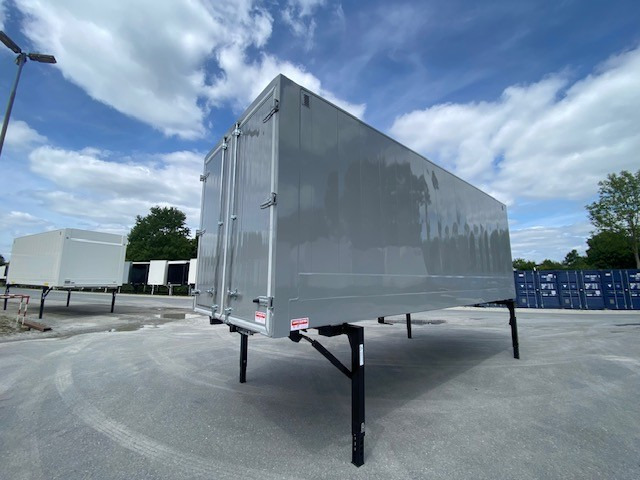 Krone BDF-System 7.45m, Durchladesystem: Heck Portaltüren vorne und Hinten - Caja cerrada: foto 1 Krone BDF-System 7.45m, Durchladesystem: Heck Portaltüren vorne und Hinten - Caja cerrada: foto 1