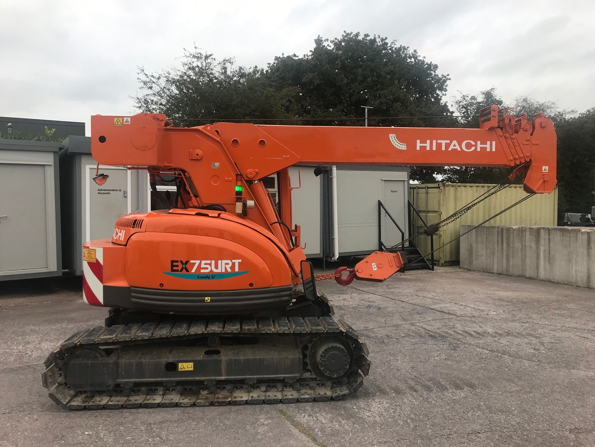 HITACHI EX75URT, 5 Ton Tele Crawler Crane - Autogrúa: foto 4 HITACHI EX75URT, 5 Ton Tele Crawler Crane - Autogrúa: foto 4