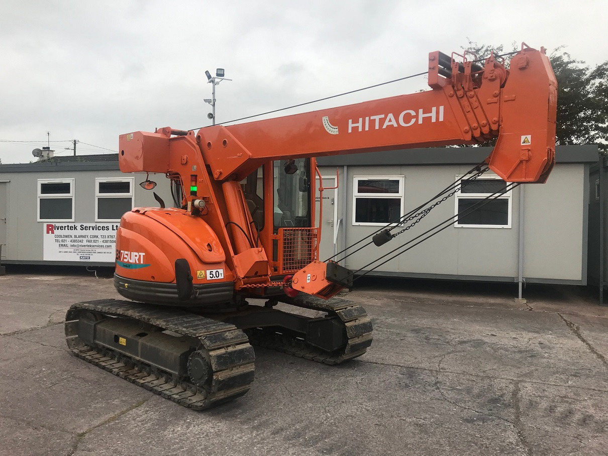 HITACHI EX75URT, 5 Ton Tele Crawler Crane - Autogrúa: foto 3 HITACHI EX75URT, 5 Ton Tele Crawler Crane - Autogrúa: foto 3