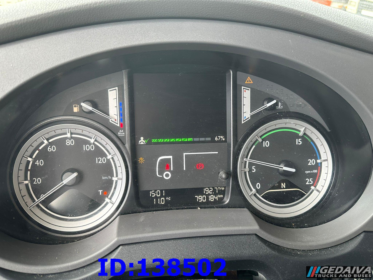 Cabeza tractora DAF XF106 460 6X2 Retarder: foto 14