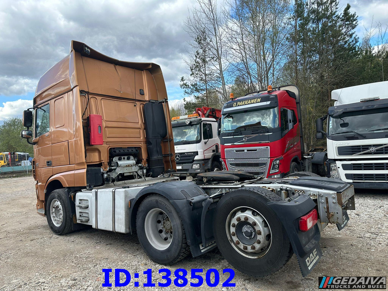 Cabeza tractora DAF XF106 460 6X2 Retarder: foto 6
