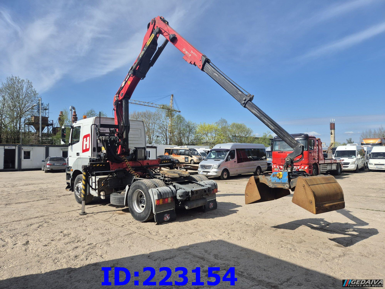 Cabeza tractora MERCEDES-BENZ Axor 1840 +  Crane Epsilon Palfinger 0150Z: foto 7 Cabeza tractora MERCEDES-BENZ Axor 1840 +  Crane Epsilon Palfinger 0150Z: foto 7