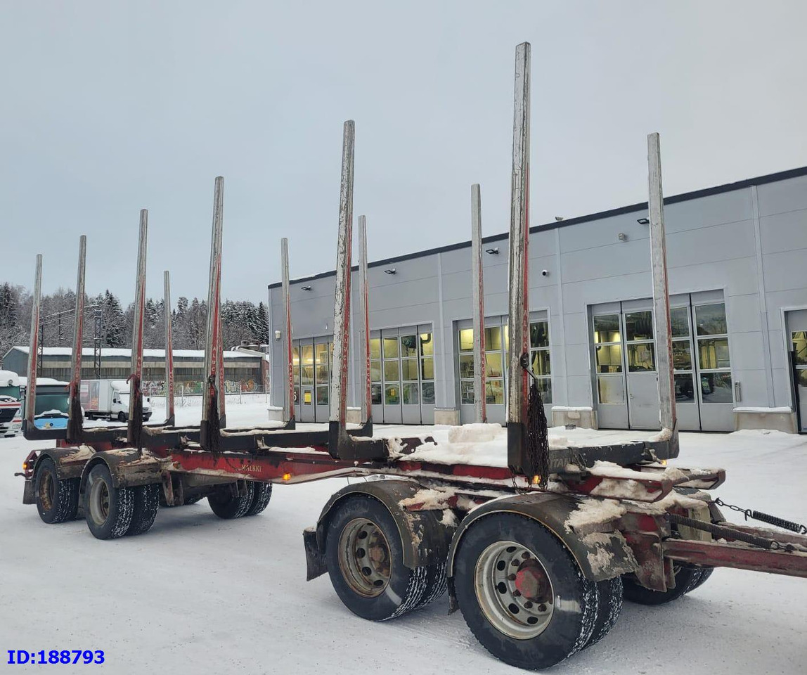 MALKKI RJ4-10200 - 4 Axles - Remolque maderero: foto 1 MALKKI RJ4-10200 - 4 Axles - Remolque maderero: foto 1
