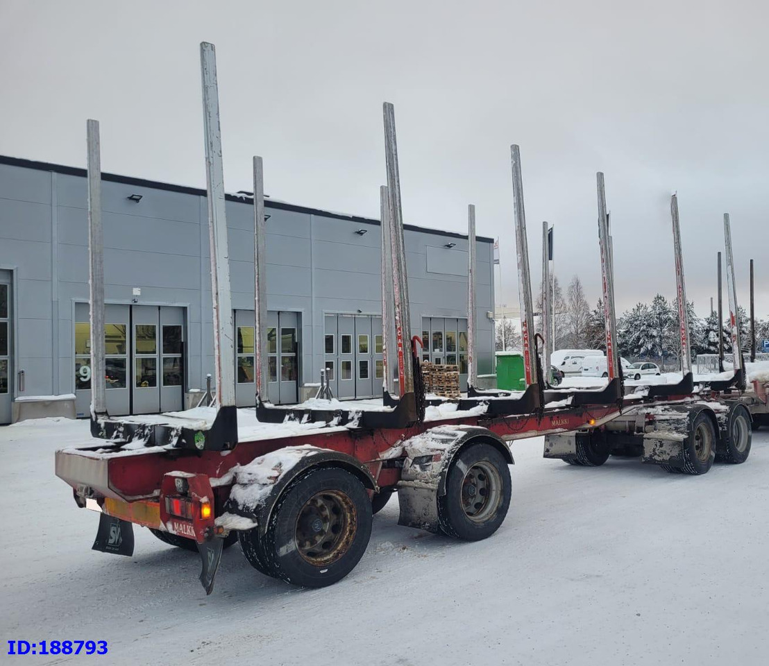 MALKKI RJ4-10200 - 4 Axles - Remolque maderero: foto 2 MALKKI RJ4-10200 - 4 Axles - Remolque maderero: foto 2