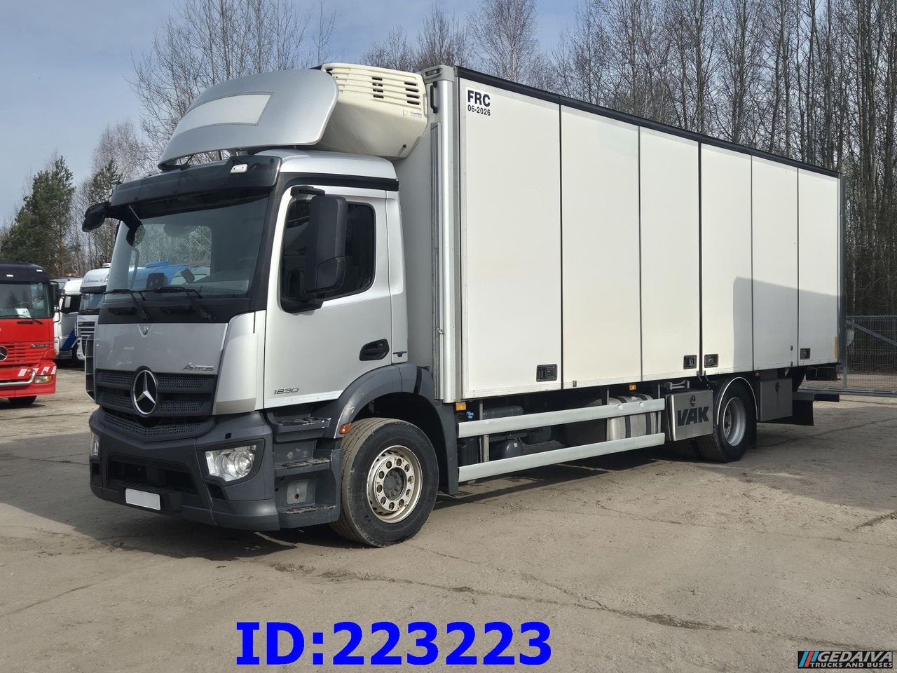 MERCEDES-BENZ Antos 1830 FRC Euro6 - Camión frigorífico: foto 1 MERCEDES-BENZ Antos 1830 FRC Euro6 - Camión frigorífico: foto 1