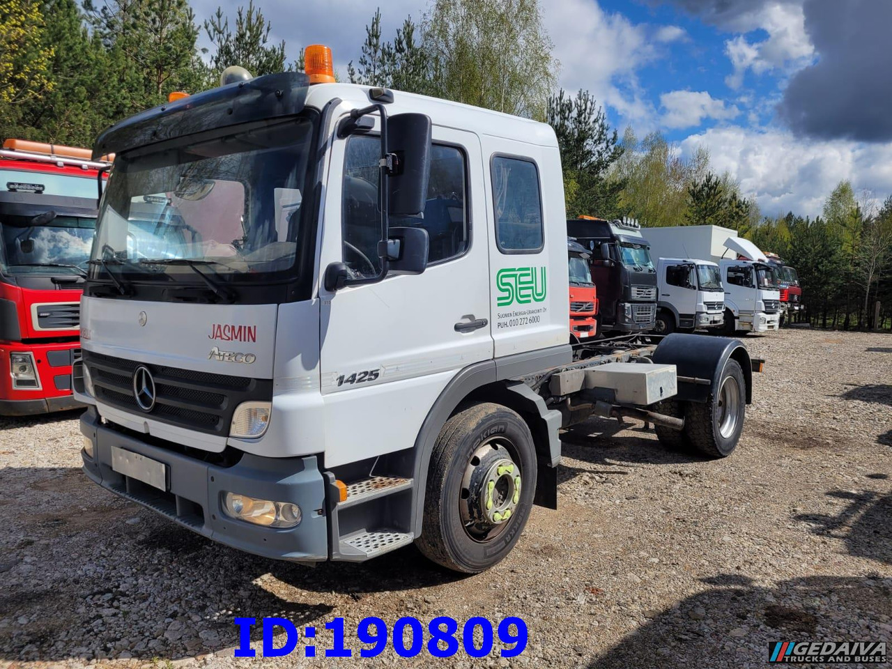 MERCEDES-BENZ Atego 1425 - Camión chasis: foto 1 MERCEDES-BENZ Atego 1425 - Camión chasis: foto 1