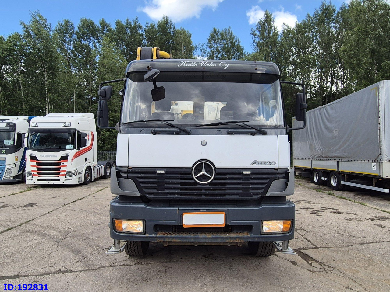 MERCEDES-BENZ Atego 2628 6x4 Schwing 17m 9m3 - Bomba de hormigón: foto 2 MERCEDES-BENZ Atego 2628 6x4 Schwing 17m 9m3 - Bomba de hormigón: foto 2