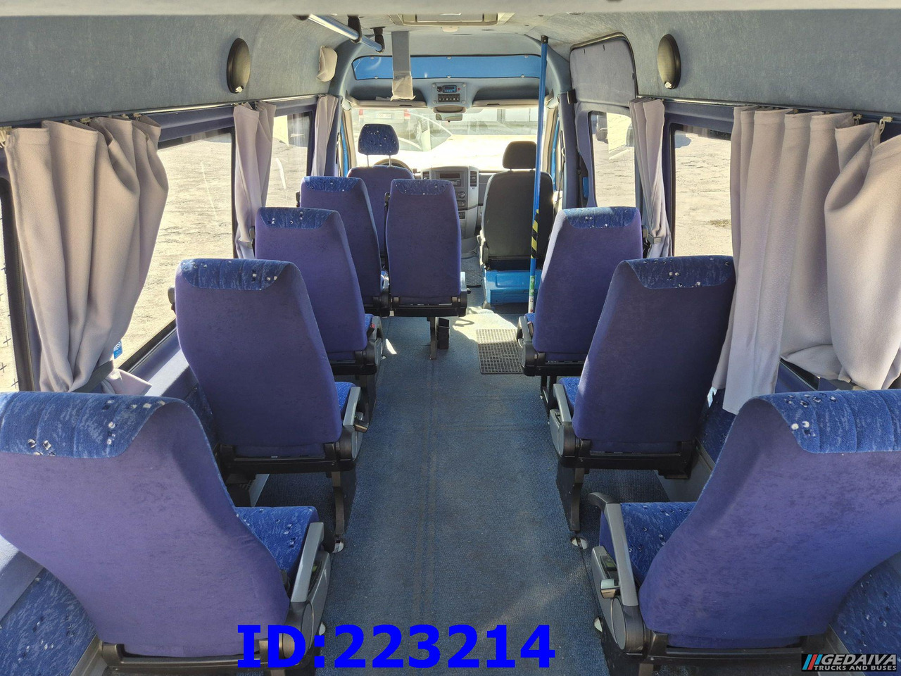 Minibús, Furgoneta de pasajeros MERCEDES-BENZ Sprinter 316 VIP Euro5 (2pcs. available): foto 18