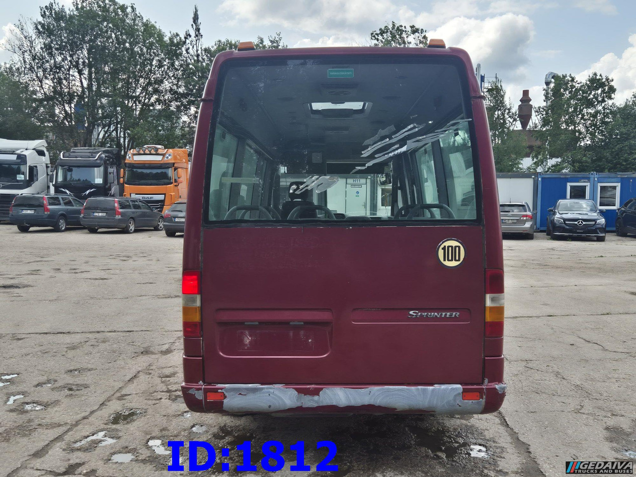 MERCEDES-BENZ Sprinter 413 - 17 Place - Minibús, Furgoneta de pasajeros: foto 5 MERCEDES-BENZ Sprinter 413 - 17 Place - Minibús, Furgoneta de pasajeros: foto 5
