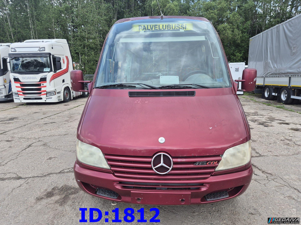 MERCEDES-BENZ Sprinter 413 - 17 Place - Minibús, Furgoneta de pasajeros: foto 2 MERCEDES-BENZ Sprinter 413 - 17 Place - Minibús, Furgoneta de pasajeros: foto 2